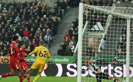 رغم توهج صلاح.. نيوكاسل يفرض التعادل على ليفربول بالدوري الإنجليزي بعد مباراة مثيرة