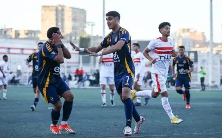 الزمالك يحتج على «الأخطاء التحكيمية» بمباراة في بطولة الجمهورية للشباب