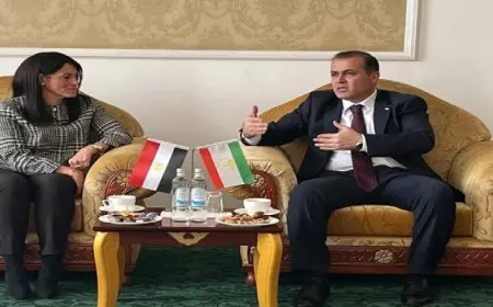 “المشاط ” تبحث مع عدد من وزراء ومسئولي حكومة طاجيكستان فرص التعاون المُشترك