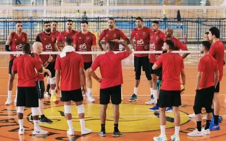 فقرات متنوعة لـ رجال طائرة الأهلي بمعسكر البرازيل استعدادًا لبطولة العالم