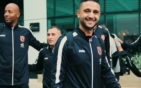 رجال طائرة الأهلي يخوض مرانًا بدنيًّا بفندق الإقامة بالبرازيل