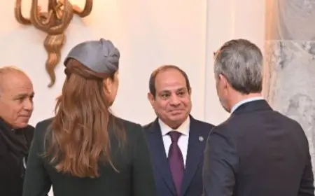 السيسي يلتقي رئيس شركة موللر ميرسك لبحث فرص تعزيز استثماراتها في مصر