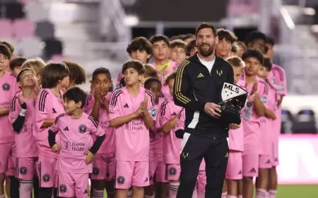 ميسي يشعر بمرارة رغم نيله جائزة أفضل لاعب بالدوري الأميركي