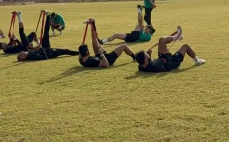 بيراميدز يخوض أول تدريباته استعدادا لمواجهة دجوليبا المالي