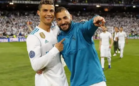 بنزيما: رؤية رونالدو شيئا جميلا..فزنا بالبطولات معا على مدار 9 سنوات