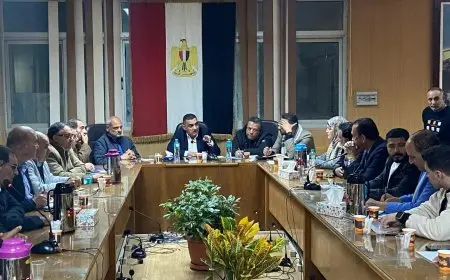 رئيس جهاز دمياط الجديدة يلتقي ممثلي المجتمع المدني لبحث مطالبهم ومقترحاتهم