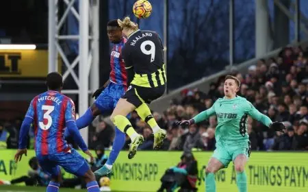 هالاند ينهي الصيام ويطير عالياً ويتساوى مع صلاح في صراع الهدافين