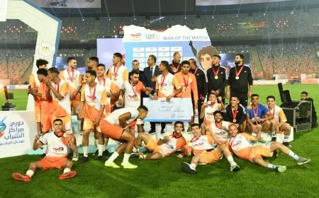 منتخب القليوبية بطلا لدوري مراكز الشباب النسخة العاشرة
