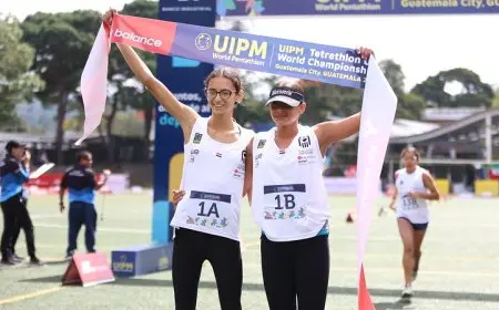 ذهبية وبرونزية في نهائي بطولة العالم للخماسي الحديث تحت 15 سنة بجواتيمالا