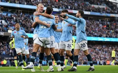 ترتيب هدافي الدورى الإنجليزى بعد هدف هالاند في كريستال بالاس