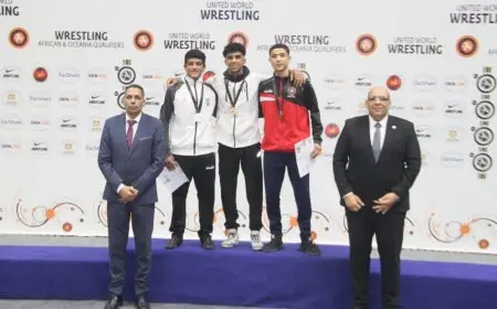 15 ميدالية.. حصيلة منتخب مصر في اليوم الأول ببطولة إبراهيم مصطفى للمصارعة