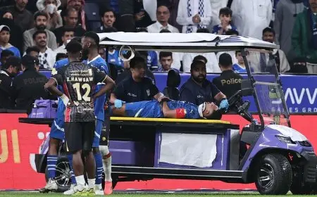 الهلال يعلن تفاصيل إصابة سالم الدوسري.. والقائد يتحدث للمشجعين