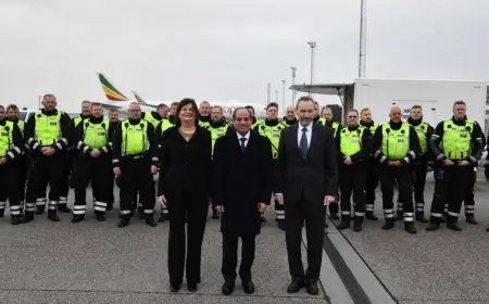 السيسي يصل النرويج في ثاني محطات جولته الأوروبية