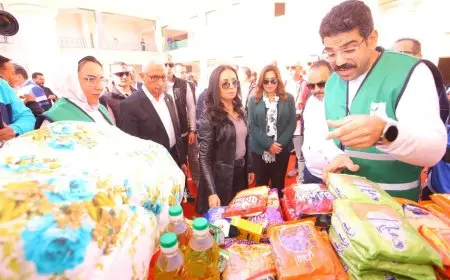 وزيرتا التضامن الاجتماعي والتنمية المحلية تتفقدان قوافل السعادة للأطفال بالعريش