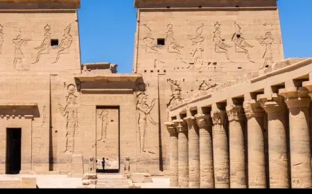 اكتشاف بقايا أجزاء معبد تابوزيرس ماجنا وهياكل آدمية وكميات كبيرة من القطع الفخارية