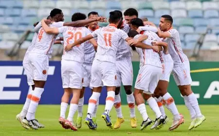 نهضة بركان يعود بفوز كبير من جنوب إفريقيا في الكونفيدرالية