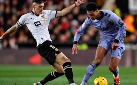 موعد مباراة ريال مدريد وفالنسيا في مهب الريح