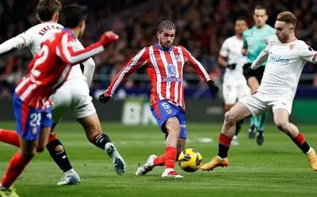 في قمة مُلتهبة.. أتلتيكو مدريد يهزم إشبيلية بأعجوبة