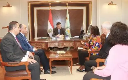 وزير الزراعة يبحث مع لجنة الأمم المتحدة مبادرات دعم المرأة الريفية
