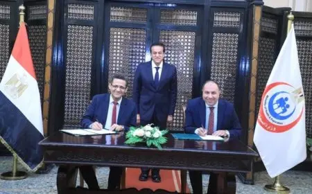 نائب رئيس الوزراء يشهد توقيع بروتوكول تعاون لتقديم الخدمات الطبية لأعضاء 4 نقابات مهنية