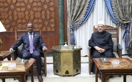 وزير الأوقاف الجيبوتي: شعبنا محب للأزهر وشيخه ويكن احتراما وتقديرا كبيرين لعلماء الأزهر وأساتذته