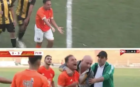 لاعب يعتدي على مدربه في مصر غضباً من تبديل سريع
