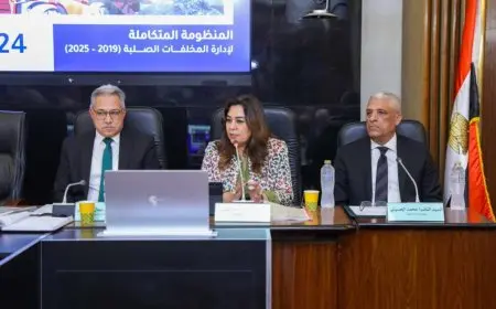 وزيرة التنمية المحلية تعرض جهود الوزارة لتنفيذ مشروع تحسين نوعية المياه بمصرف كيتشنر