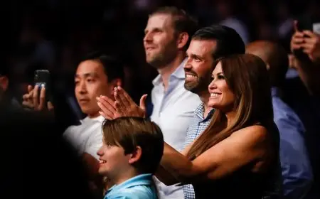 عينها ترامب سفيرة │ مصير غامض لعلاقة نجل الرئيس الأمريكي وكيمبرلي جيلفويل.. ما القصة؟