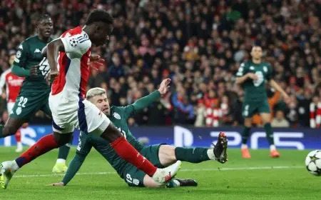 أرسنال يُحطم موناكو بثلاثية ويحلق عالياً في دوري الأبطال