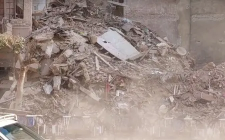 النيابة تستدعي رئيس حي الوايلي للاستماع لأقواله في واقعة انهيار عقار العباسية