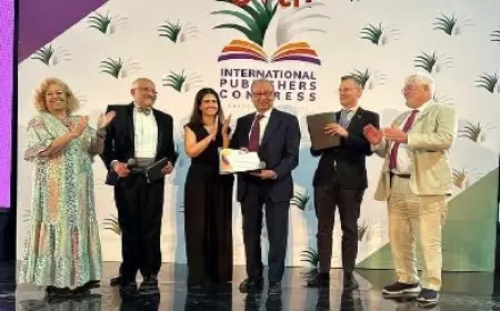 الإعلامية سهير جودة تهنئ إبراهيم المعلم بفوزه بجائزة بطل الاتحاد الدولي للناشرين