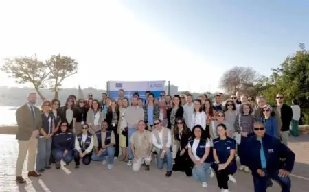 ممثلون عن الاتحاد الأوروبي يزورون مشروعات برنامج الأغذية العالمي في مصر