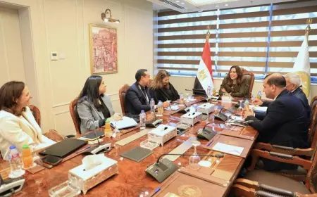 وزيرة التنمية المحلية تبحث مع المدير الإقليمي لـ الهابيتات مجالات التعاون المستقبلية بين الجانبين