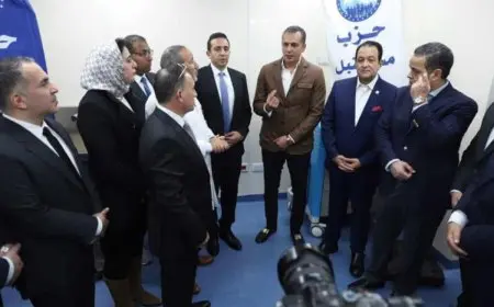حزب مستقبل وطن يتبرع للمعهد الطبي القومي بدمنهور بـ11 مونيتور و11 سرير عناية مركزة وجهاز تنفس صناعي و ثلاجتين