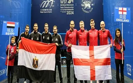 منتخب مصر يتوج ببطولة العالم للاسكواش للرجال