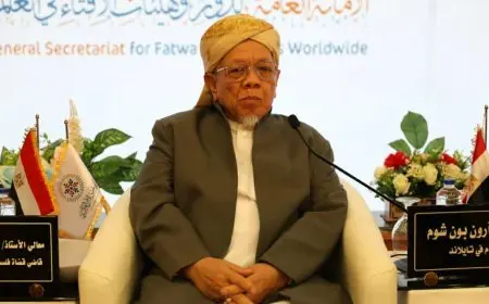 شيخ الإسلام في تايلاند: تحقيق الأمن الفكري يتطلَّب تعاونا مشتركا بين المؤسسات الدينية والتعليمية والإعلامية