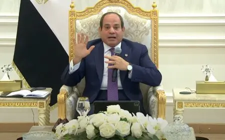 الرئيس السيسي: حاجتين أنا معملتهمش بفضل الله.. إيدي لا اتعاصت بدم حد ولا خدت مال حد
