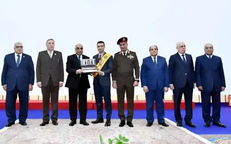 تخرج الدورة الثانية من المعينين بالهيئات القضائية بعد إتمام دورتهم التدريبية بالأكاديمية العسكرية المصرية