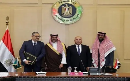 كامل الوزير ووزير الصناعة والثروة المعدنية السعودي يبحثان سبل تعزيز أطر التعاون