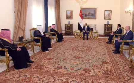 السيسي يستقبل وزير الثقافة السعودي ويشيد بتطور المملكة في مجالات الثقافة والفنون والسياحة