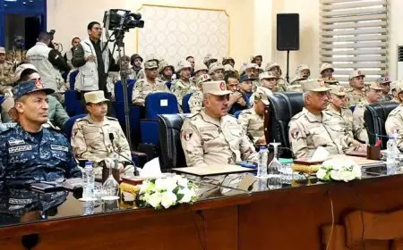 وزير الدفاع يشهد المرحلة الرئيسية لمشروع مراكز القيادة التعبوي بالمنطقة الجنوبية