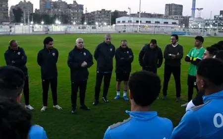 جروس يعقد جلسة مع لاعبي الزمالك قبل انطلاق مران الفريق