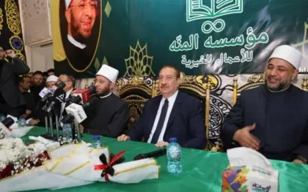 وزير الأوقاف ومحافظ المنوفية يتفقدان مشروع كتاب وحلقات القرآن الكريم بكفر الشيخ شحاتة