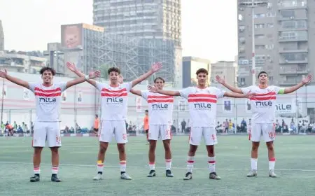 «زمالك 2009» يكتسح بلدية المحلة بخماسية نظيفة في بطولة الجمهورية للناشئين