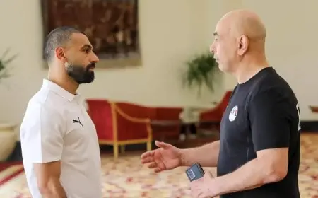 اختيارات محمد صلاح وحسام حسن في جائزة “ذا بيست”