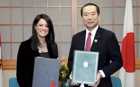 وزيرة التخطيط والتعاون توقّع تمويل تنموي بـ 230 مليون دولار مع اليابان لدعم الموازنة