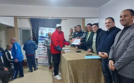 ختام فعاليات الدورات التدريبية الأساسية لمدربي المشروع القومي للموهبة والبطل الأوليمبي