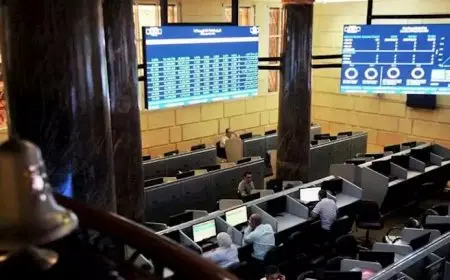 هبوط جماعي لمؤشرات البورصة المصرية بختام جلسة اليوم الأربعاء