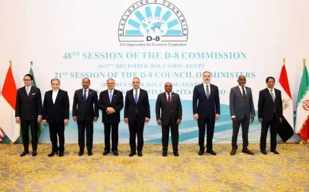 عبد العاطي يترأس الاجتماع الوزاري الـ21 لمنظمة الدول الثماني النامية للتعاون الاقتصادي