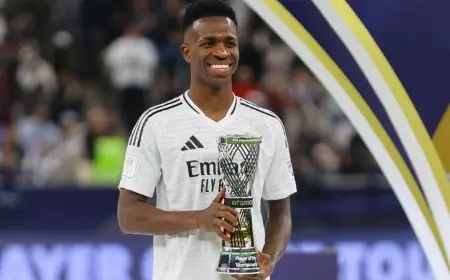 بعد خيبة الكرة الذهبية.. فينيسيوس يحصد 4 جوائز في 24 ساعة